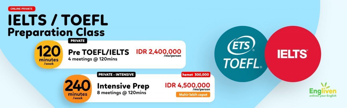 IELTS / TOEFL Preparation Class - IELTS/TOEFL Prep - Engliven