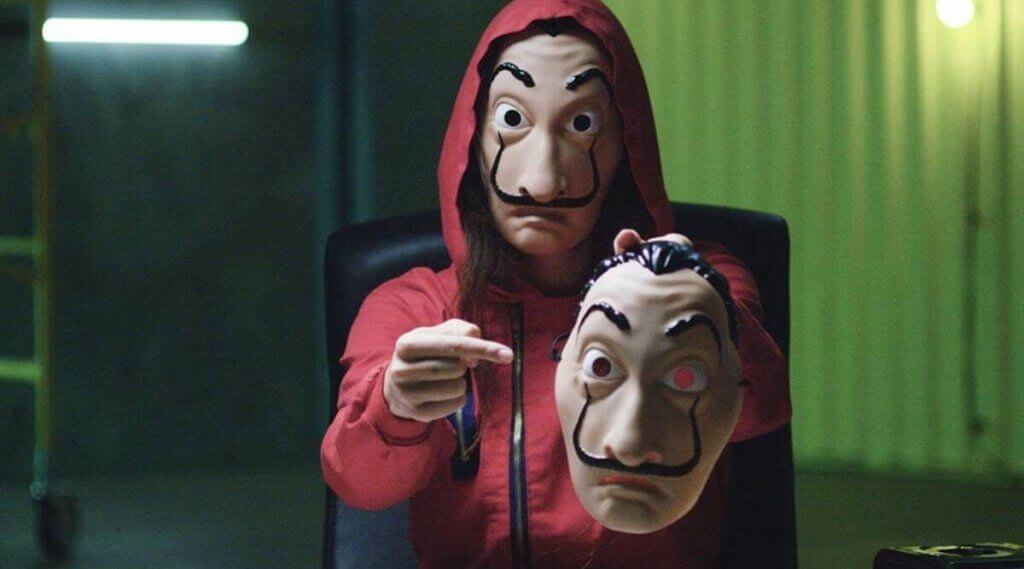 Learn English from TV series, including Money Heist.